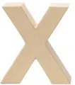 Glorex Papp-Buchstabe X 17,5 x 5,5 cm