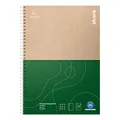 share Collegeblock A4 kariert – Schreibblock spendet eine Unterrichtsstunde für ein Schulkind – Blauer Engel zertifizierter Block aus 100% recyceltem Papier – 80 g/m²