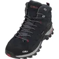 CMP Rigel Mid, Herren Trekking- & Wanderstiefel, Schwarz (Asphalt-Syrah 62BN), 42 EU (7.5 UK)