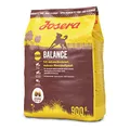 Josera Balance | 1 x 900g Hundetrockenfutter | fett-und eiweißreduziertes Hundefutter für Senioren | glutenfrei | Super Premium Trockenfutter für ältere Hunde | 1er Pack