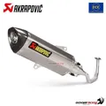 Akrapovic Komplettauspuff aus Stahl mit EU-Zulassung Honda Forza 125 2017-2020