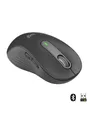 Logitech Signature M650 Large Wireless Graphite (Left Handed) - Maus (Schwarz)