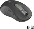 Logitech Signature M650L left Maus Funk, Bluetooth Linkshänder Größe: L Optisch Graphite 5 Tasten 4000 dpi