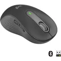 Logitech Signature M650 L Left Wireless, Maus, optisch, USB, kabellos, 4 Tasten