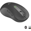 Logitech Signature M650 L left Maus Funk, Bluetooth® Linkshänder Größe: L
