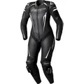 RST Tractech Evo D3O, Lederkombi 1tlg. perforiert Damen - Schwarz/Weiß - XS