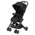 Maxi-Cosi Lara2 Baby Kinderwagen, 0-4 Jahre, 0-22 kg, kompakter Buggy, federleichter, 3 Liegepositionen, flache Liegeposition, Essential Black - Schwarz