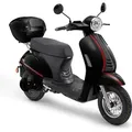 Elektroroller LuXXon E3000 - Elektro Scooter mit 3000 Watt, max. 25 km/h, Reichweite bis zu 65 km, schwarz - Schwarz