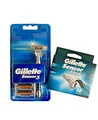 Gillette Sensor3 Rasierer mit 6 Rasierklingen + 10 Sensor Excel Rasierklingen