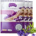 ALIVER Fußmaske Fußpflege Anti Hornhaut Socken Lavendel Aliver, 3-tlg., Lavendel