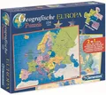 Clementoni-Puzzle – geografische Karte Europa – 104 Teile