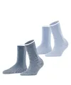 Esprit Socken Allover Stripe 2-Pack Socken aus Biobaumwolle (2-Paar) aus Biobaumwolle