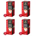 Tchibo Cafissimo Espresso elegant Kaffeekapseln, 120 Stück – 4x30 Kapseln (Kaffee, ausdrucksstark mit vollem Aroma), nachhaltig & fair gehandelt