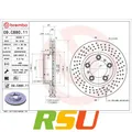 2x Brembo Bremsscheibe PRIME LINE - UV Coated 09.C880.11 Höhe 67 mm