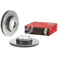 2x BREMBO Bremsscheibe PRIME LINE - UV Coated Vorne passend für Porsche 911