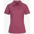 Tom Fyfe Merino Damen Polo Shirt Brombeere L