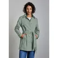 STREET ONE Trenchcoat mit Bindegürtel grün 46 EU