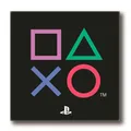 Playstation Schmutzfangmatte Rutschfest Teppich 80cm x 80cm Schwarz Nylon