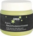 KREUL 74347 – Acryl Leuchtfarbe 150 ml, Nachtleuchtfarbe auf Wasserbasis, zum Be