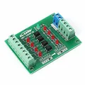 4KanalOptokopplerIsolationsmodul, 24V bis 5V 4 Kanal Optokoppler Isolator PLC...