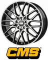 4x CMS C25 8X19 5/114,30 ET40 Diamond Black