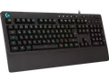 LOGITECH G213 Prodigy Gaming, Tastatur, Rubberdome, Sonstiges, kabelgebunden, Schwarz