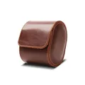 KnR Harmony Retro Watch Organizer Lederuhrenhalter Reise Single Watch Case Uhr Geschenk box für Weihnachten Geburtstag Jubiläum