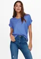 ONLY T-Shirt ONLMOSTER – Kurzarmshirt mit Aufschlag und klassischem Look Viskosemischung, regular fit