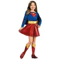Rubie ́s Kostüm Original Supergirl, Offizielles Superhelden Kostüm für Mädchen blau 128