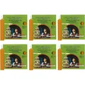 KNOX Adventskerze 6 Packungen Pyramidenkerzen Ø 17 mm Länge 100 mm NATUR - 12er Packung
