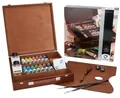 Talens Van Gogh Ölfarbe Holzbox Set Inspiration 14 x 40ml Tuben