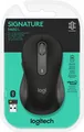 Logitech Maus M650 L, Signature, Wireless, Bolt, Bluetooth, grafit Optisch, 400-4000dpi, 5 Tasten, Right, Large, Retail 910-006236