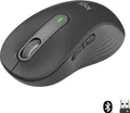 Logitech Signature M650L Maus Funk, Bluetooth Rechtshänder Größe: L Optisch Graphite 5 Tasten 4000 dpi