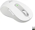 Logitech Signature M650 L LEFT  Maus Funk, Bluetooth® (LINKSHÄNDER) - WEIß