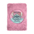 Notizbuch A5 mit Plüsch Cover, Disney Stitch