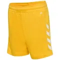 hummel Sporthose hmlCORE XK Poly Shorts (robuster Doppelstrick, ohne Seitentaschen) gelb 140