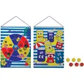 Schildkröt Roll Up Dart Set Klett-Scheibe 51x41 cm, 2x3 Bälle Ø 3 cm, ab 3 Jahren (970143)