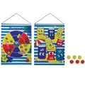 Schildkröt Roll-Up Dart Set, inkl. 2x3 Bälle, Wurfspiel Wurfscheibe