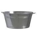 Siena Garden Gartenwanne, mit 2 Griffen, Ø51x25cm, Zinkblech, 543530