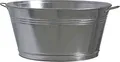 Zinkwanne Ø51xH25cm verzinktes Blech
