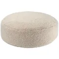 Wigiwama Ottoman / Sitzkissen / Sitzsack, Farbe: Biscuit
