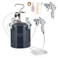 VEVOR Druckbehälter Farbbehälter Sprühfarbe Drucktopf Tank 10L 1,5+4mm Blau