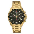 Swiss Alpine Military Herren Uhr Chrono 7043.9117SAM Edelstahl