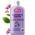 Milva FORTE Chinin Shampoo gegen Haarausfall - 200 ml, Haarshampoo für Männer und Frauen, unterstützt das Haarwachstum, pflegt die Kopfhaut und verleiht dünner wirkendem Haar mehr Fülle