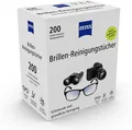 ZEISS Brillen-Reinigungstücher mit Alkohol 200 Stück NEUE REZEPTUR
