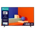 Hisense 65E6KT 164cm (65 Zoll) Fernseher, 4K UHD, HDR, Dolby Vision, Triple Tuner, Smart-TV, Bluetooth, WiFi, Alexa Built-In, DTS Virtual X, Hotel Mode, Schwarz [2023]