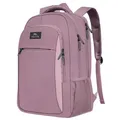 MATEIN Business Laptop Rucksack 15,6 Zoll Reise Laptoptasche Laptop Backpack Wasserabweisend Schulrucksack Daypack Arbeit College Computer Herren Damen, Lila