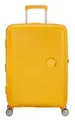 American Tourister Soundbox Spinner 67 / 24 TSA EXP Trolley Golden Yellow Neu