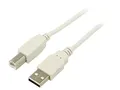 68712 Kabel USB 2.0 USB A-Stecker,USB B-Stecker 1,8m grau 480Mbps GOOBAY