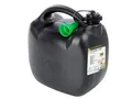 Carmotion Benzinkanister Reservekanister Kraftstoffkanister Kunststoff Oval Schw